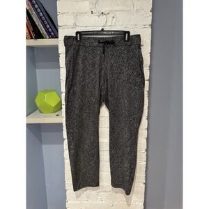 Lululemon Athletica women's 6 On the Fly pant trouser‎ white black speckled